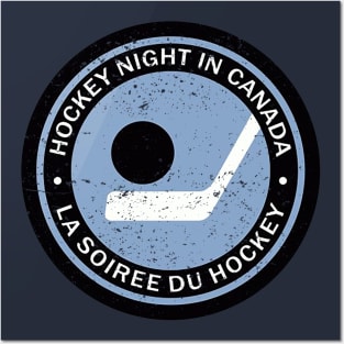 Retro Hockey Night in Canada - Rough Posters and Art